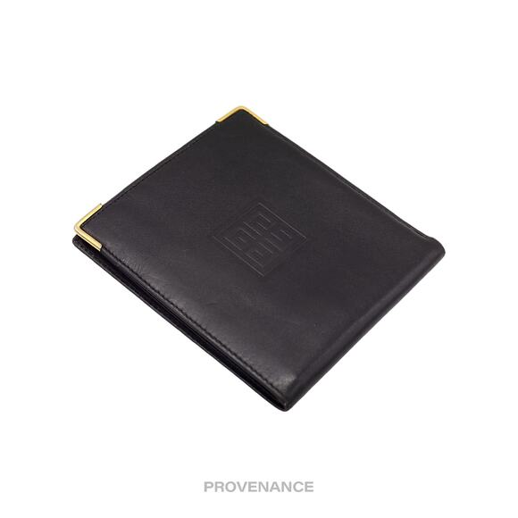 🔴 Givenchy 4CC Logo Bifold Wallet - Black Leather - Picture 4 of 6